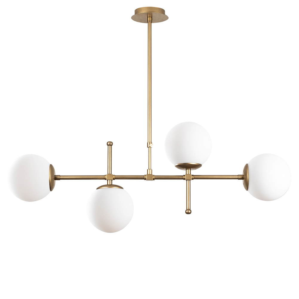 Lampa wisząca Tuiren x4 miedziana - zdjęcie 1