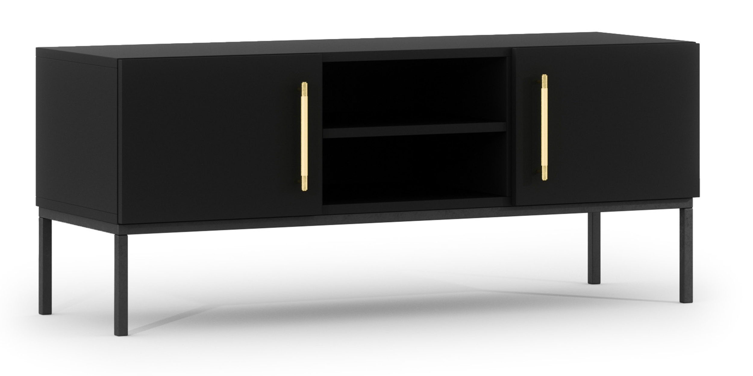 Szafka RTV Jammad 120 cm czarna - zdjęcie 1