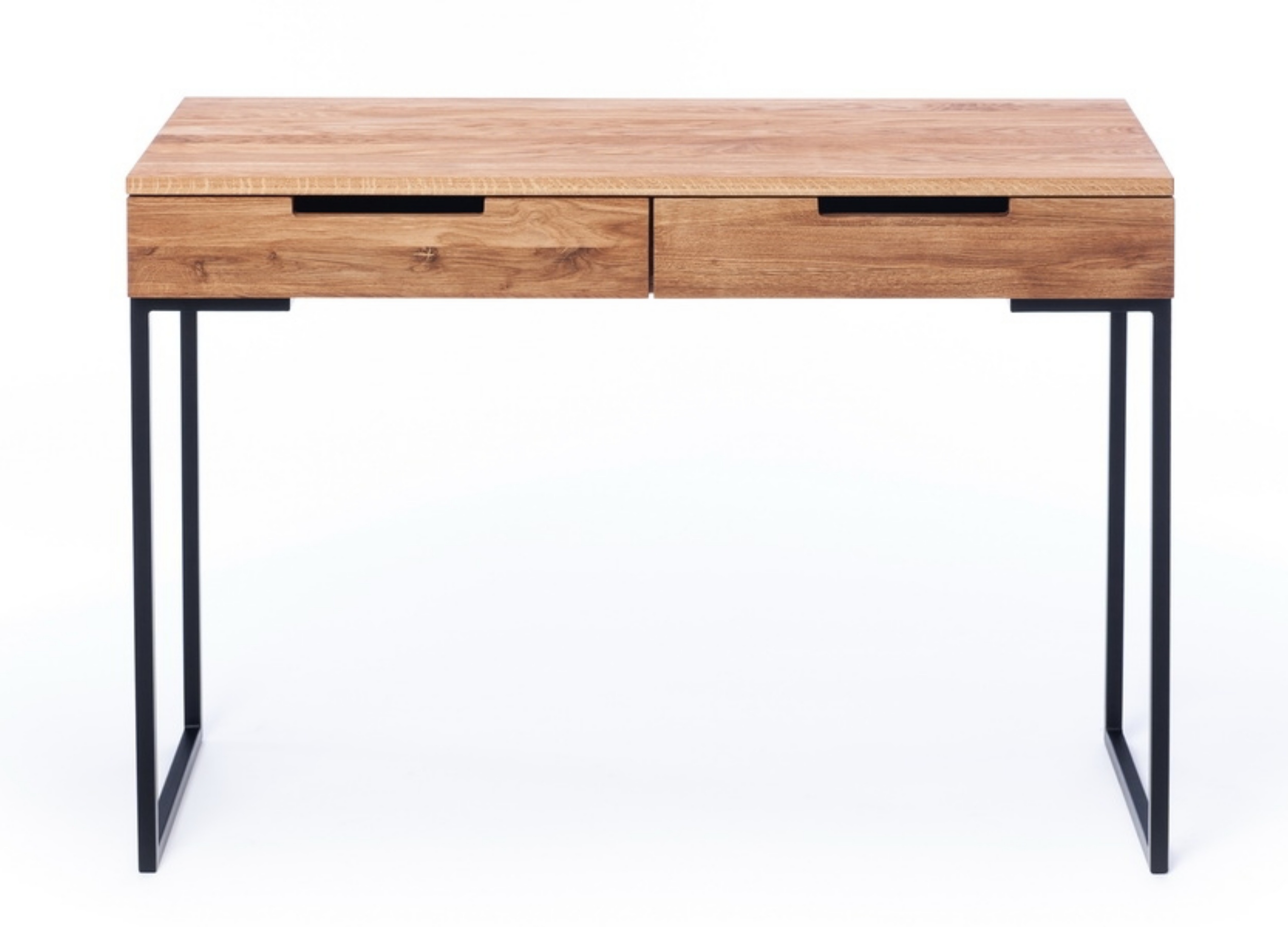 Biurko z dwoma szufladami Shinvory 110x45 cm - zdjęcie 1