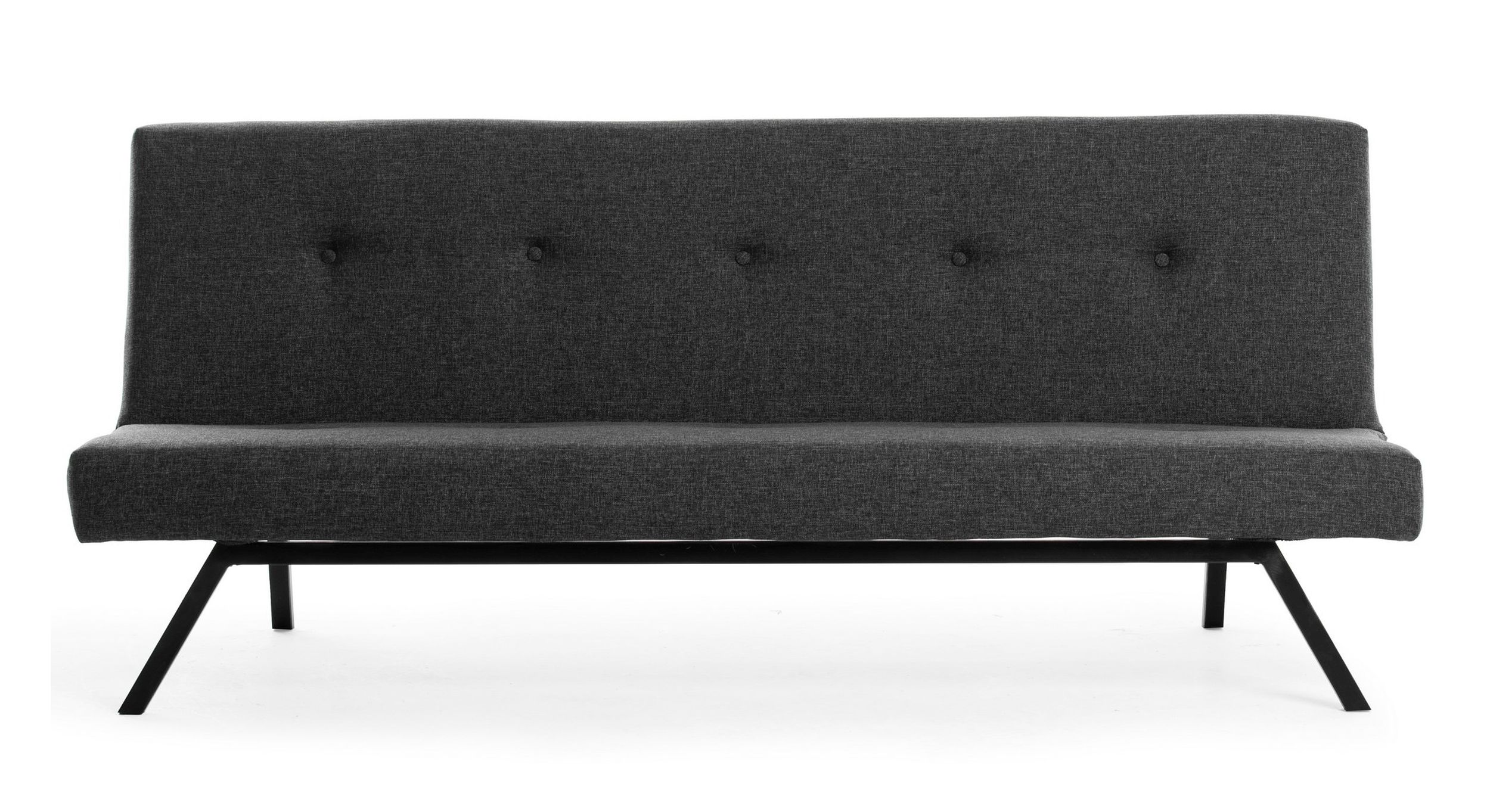 Wersalka trzyosobowa Parals ciemnoszara - zdjęcie 1