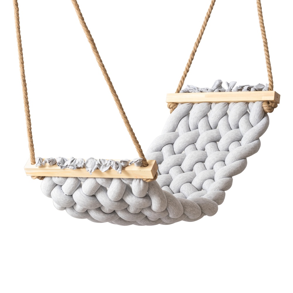 Hamak Askella jasnoszary - zdjęcie 1