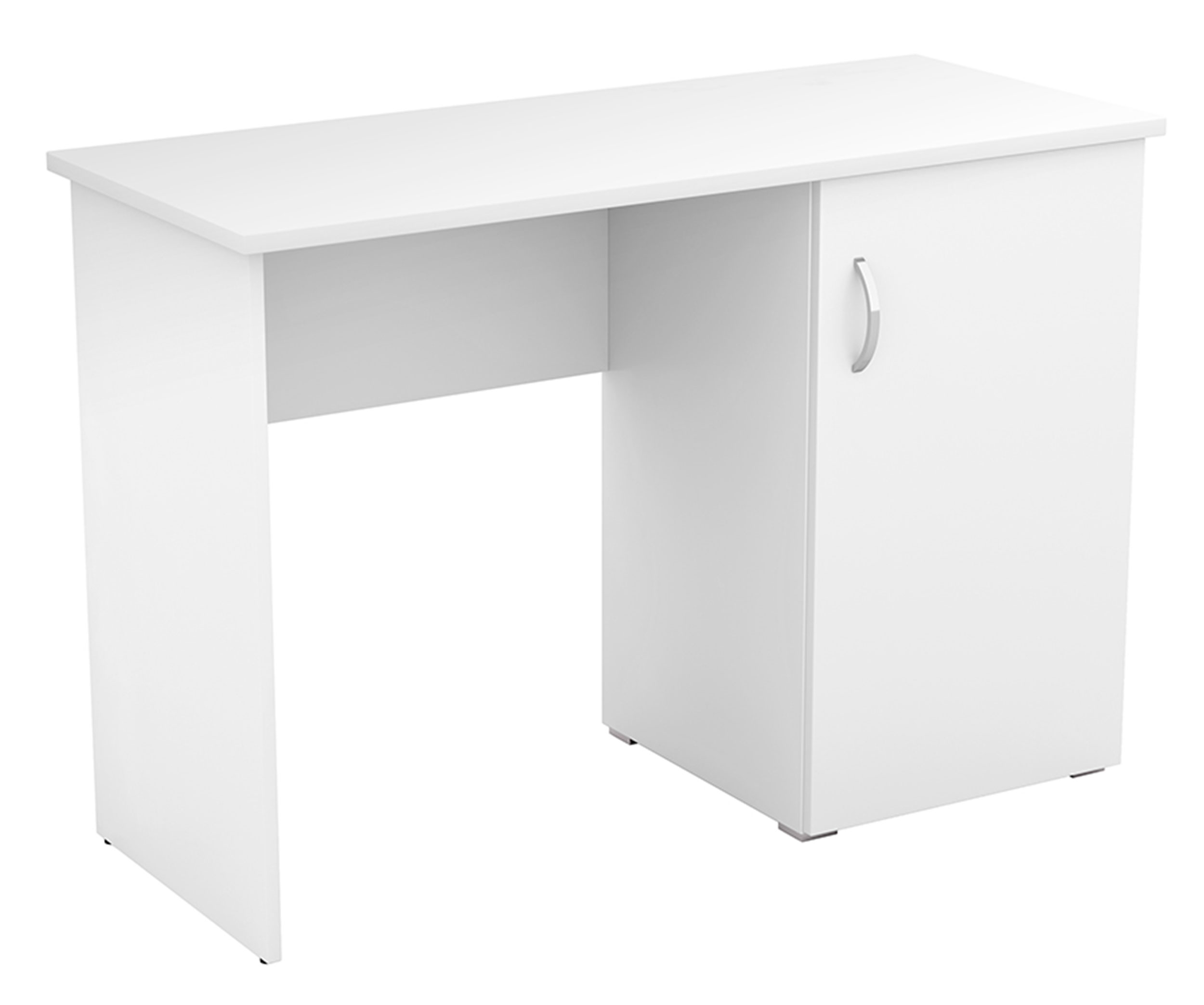 Biurko Plabby 120x50 cm białe - zdjęcie 1