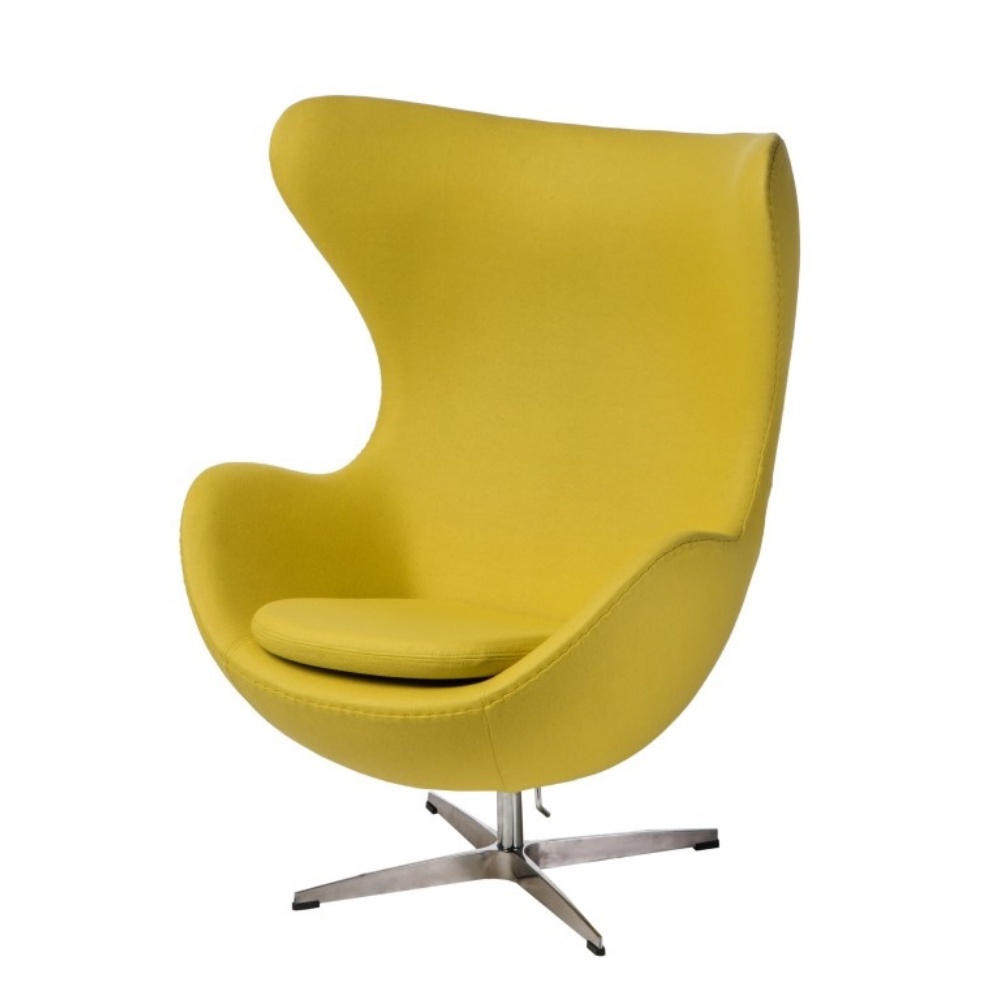 Fotel Jajo żółty