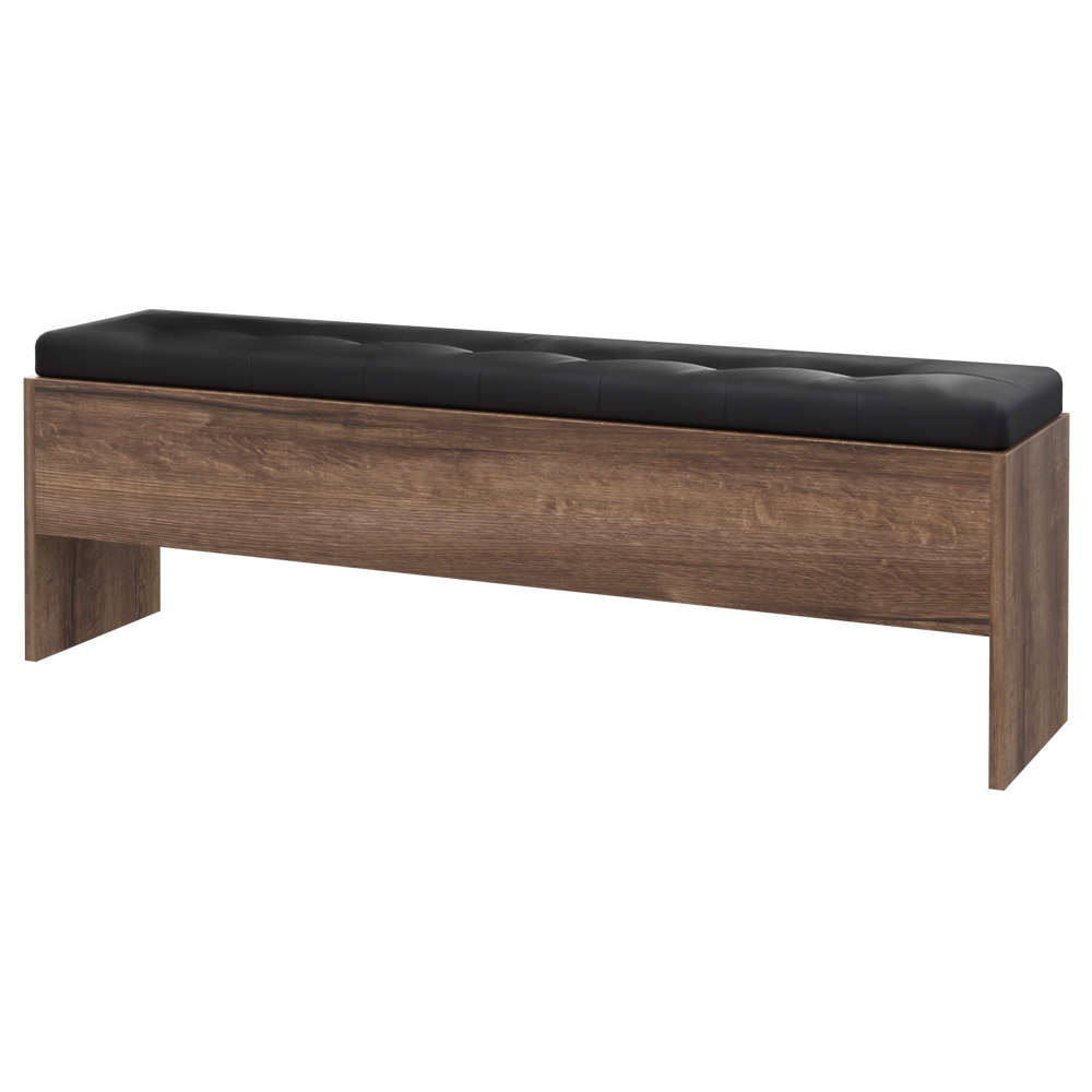 Ławka Bellevue 165x35 cm ze schowkiem - zdjęcie 1