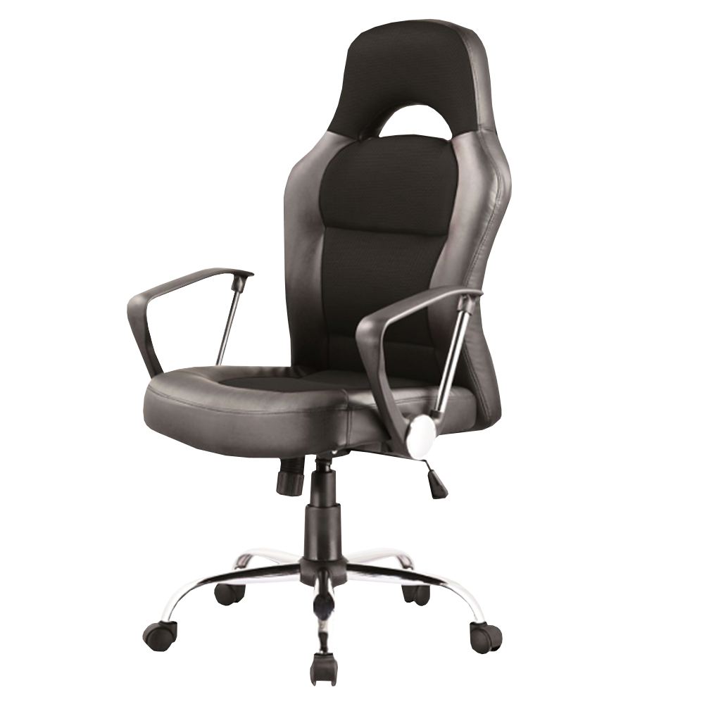 Fotel gamingowy Rapeven czarny - zdjęcie 1