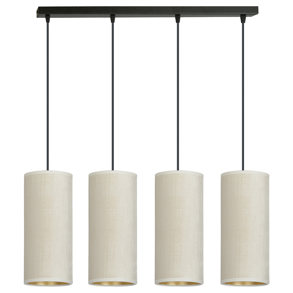 Lampa wisząca Bonett x4 65 cm biała - zdjęcie 1