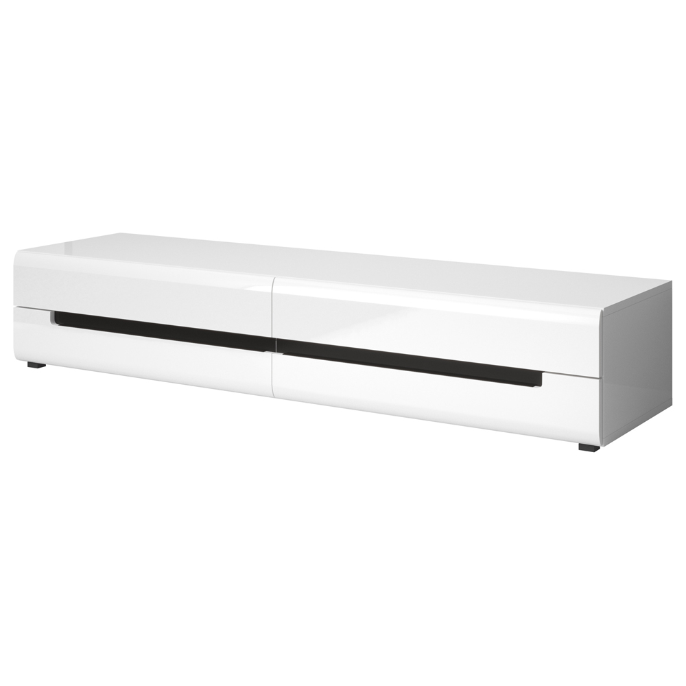 Szafka RTV Kanopus 180 cm biała - zdjęcie 1