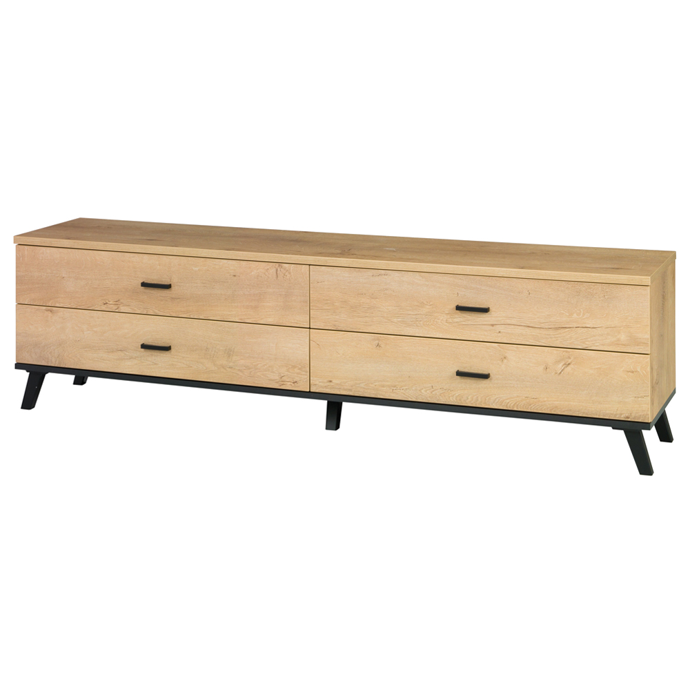 Szafka RTV Inelets 181 cm z czterema szufladami - zdjęcie 1