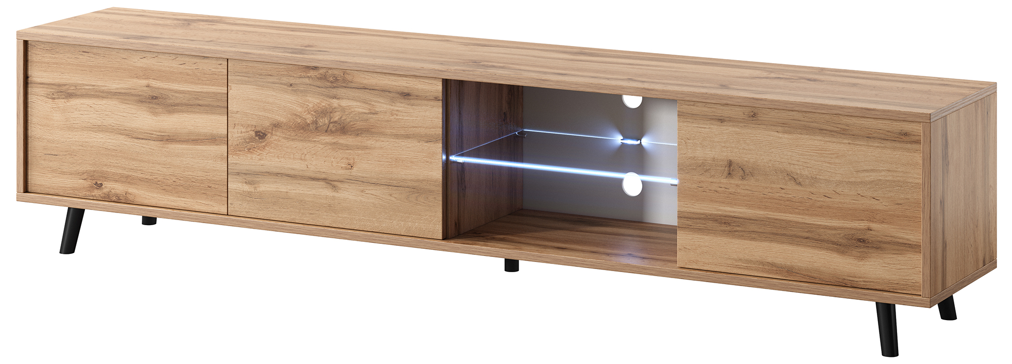 Szafka RTV Galhad Dąb wotan - zdjęcie 1