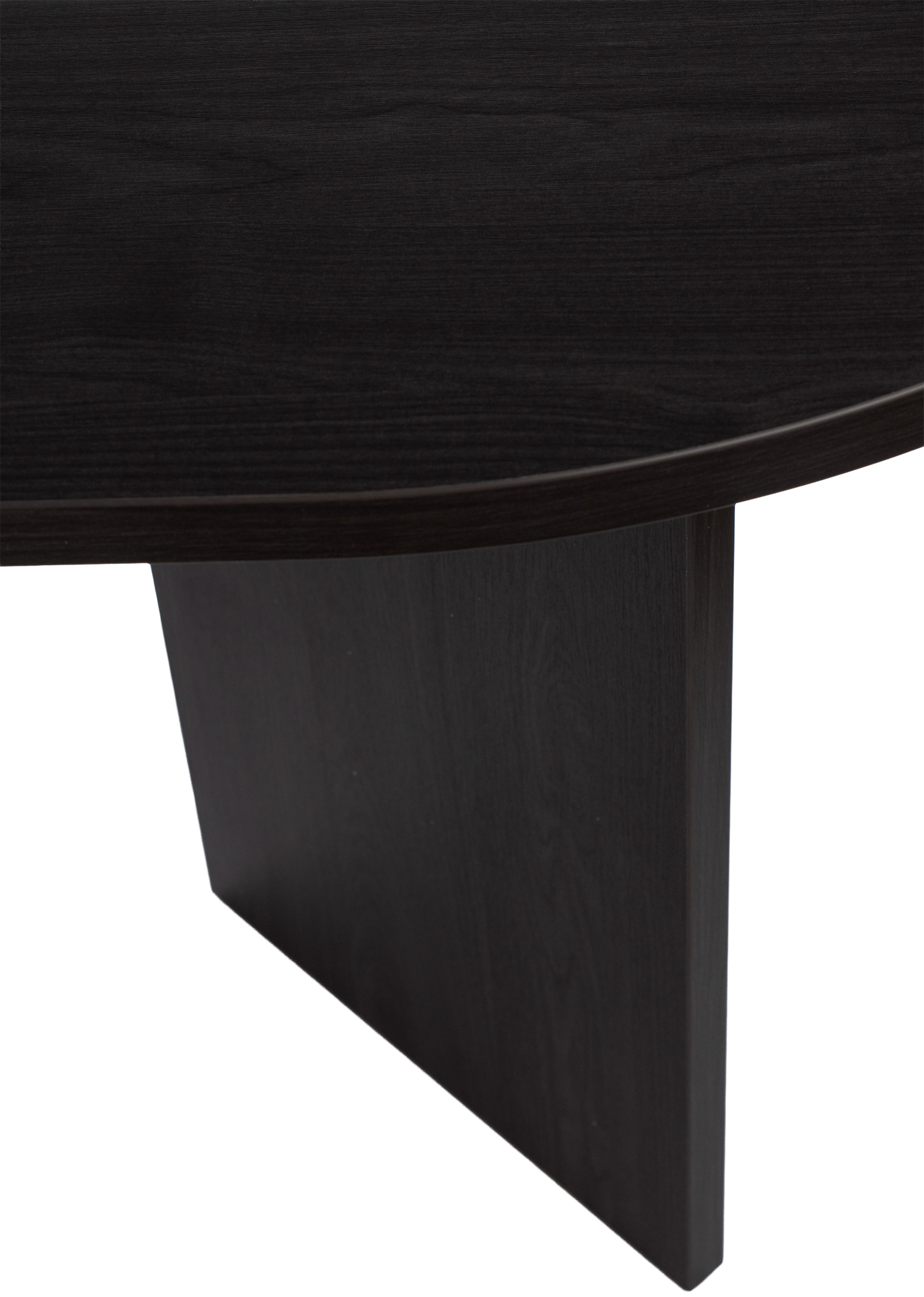 Table Ovo 204 cm Frêne Portland Noir