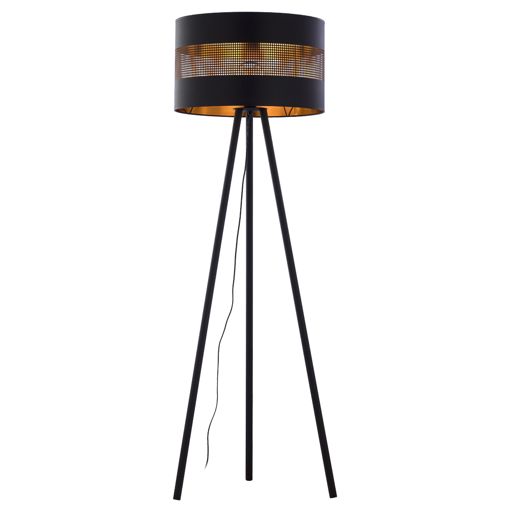 Lampa podłogowa Togne 145 cm czarna - zdjęcie 1