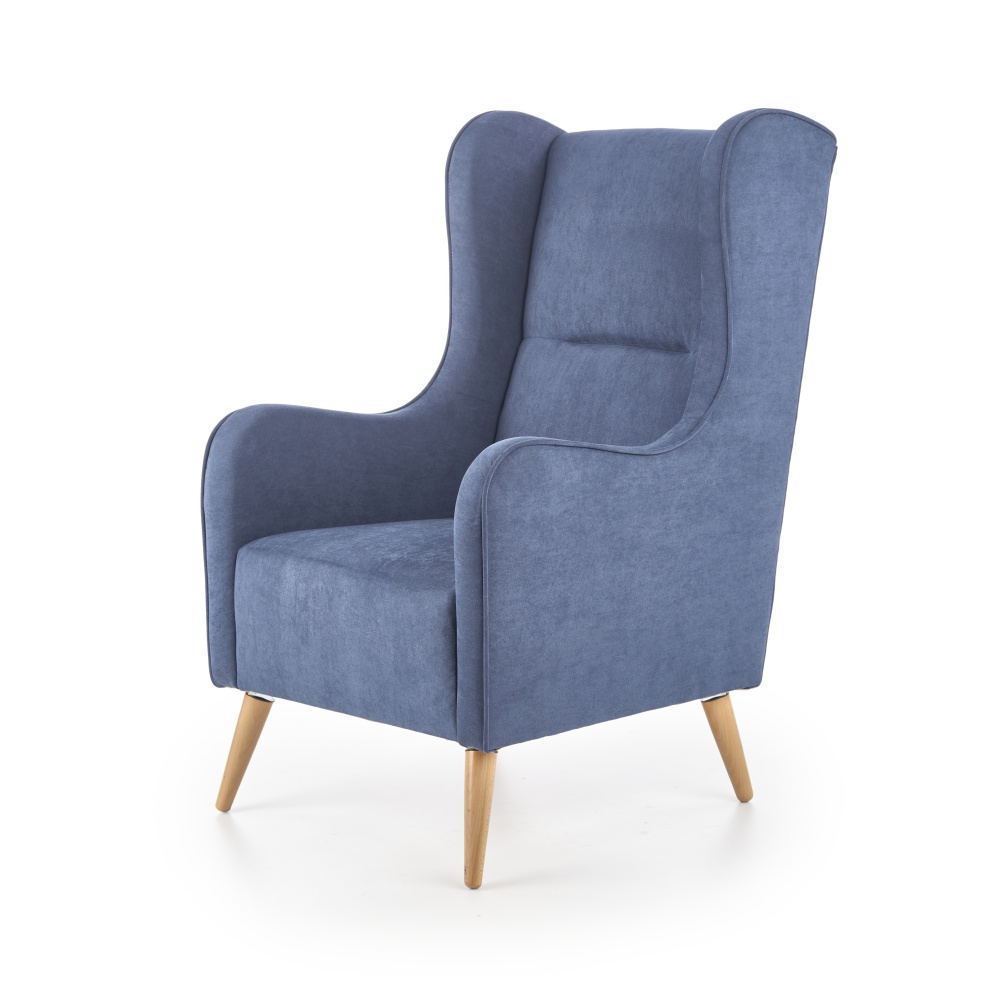 Fotel Calles granatowy