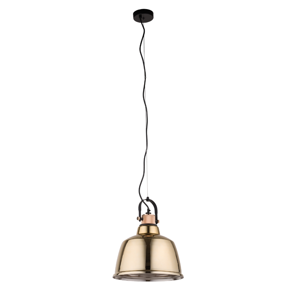 Lampa wisząca Amalfi złota średnica 30 cm 8381 - zdjęcie 1