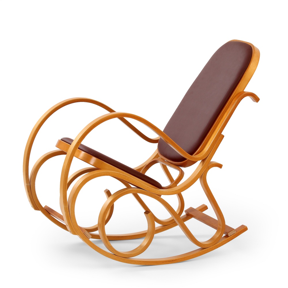 Fotel bujany Torce olcha - zdjęcie 1