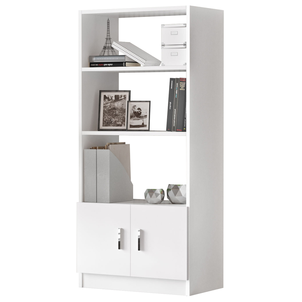 Regał na książki Voira biały - zdjęcie 1