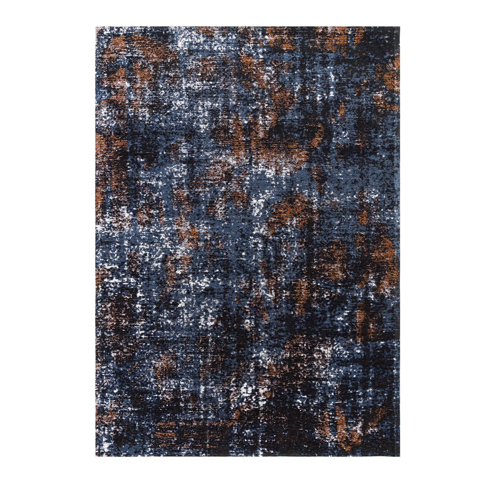 Dywan łatwoczyszczący Antisatum zgaszony niebieski 160x230 cm - zdjęcie 1