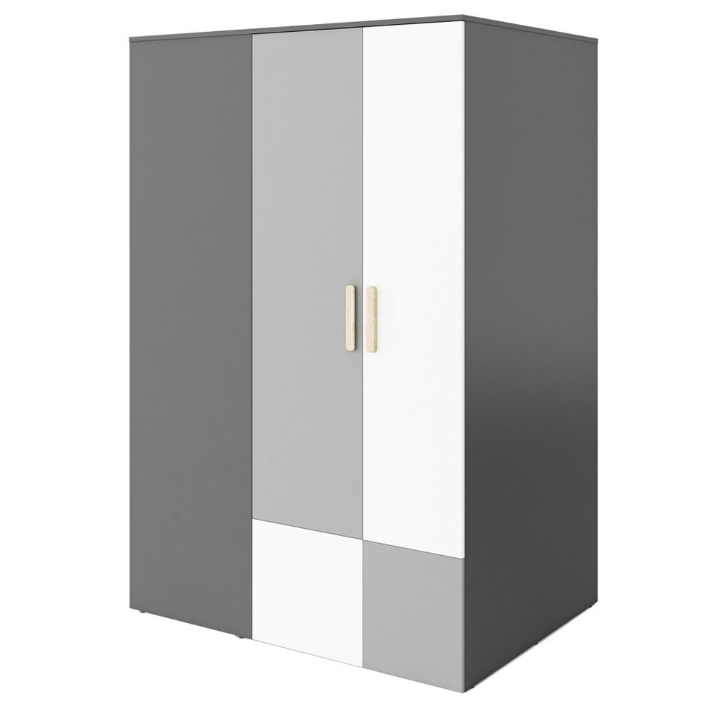 Szafa narożna Pok 130 cm z oświetleniem prawa - zdjęcie 1