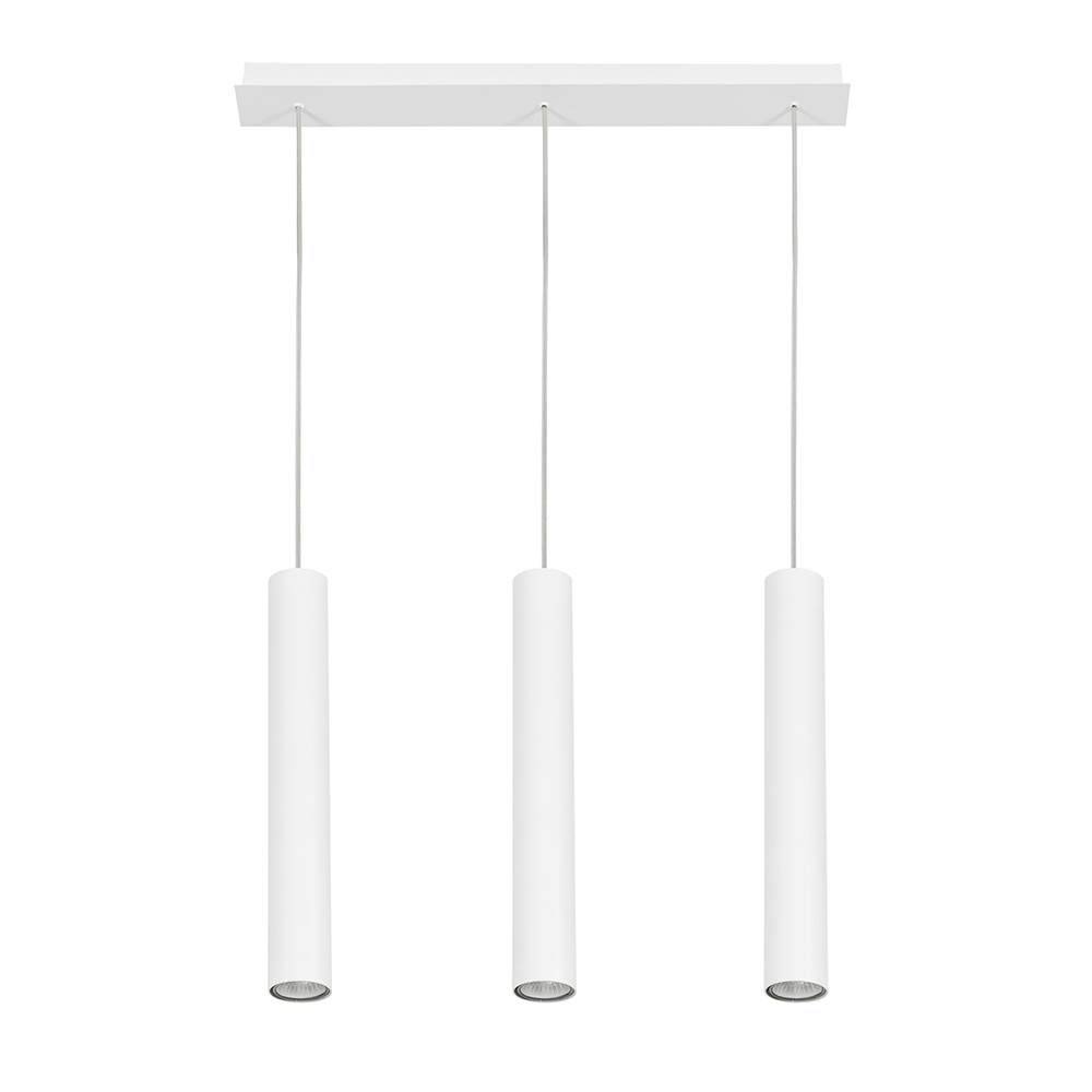 Lampa wisząca Eye x3 biała 6481 - zdjęcie 1