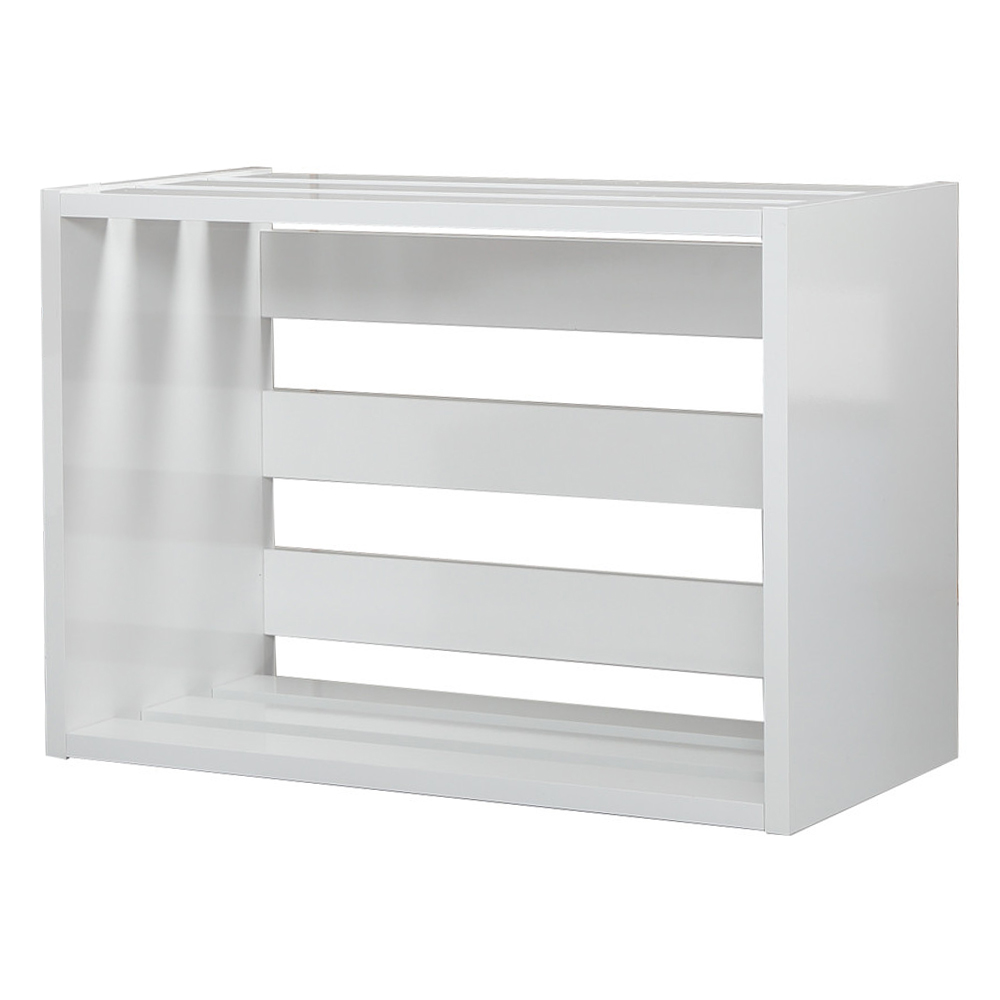 Szafka nocna Guige skrzynia biała - zdjęcie 1