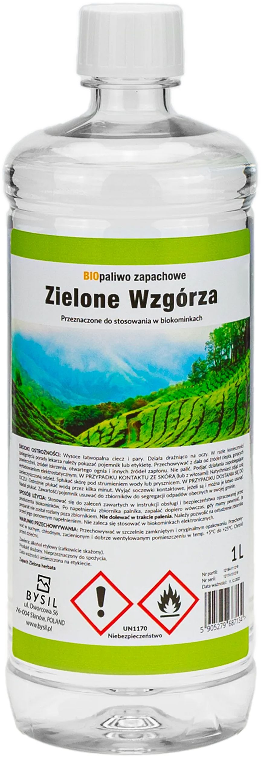 Biopaliwo Maltern o zapachu zielonej herbaty