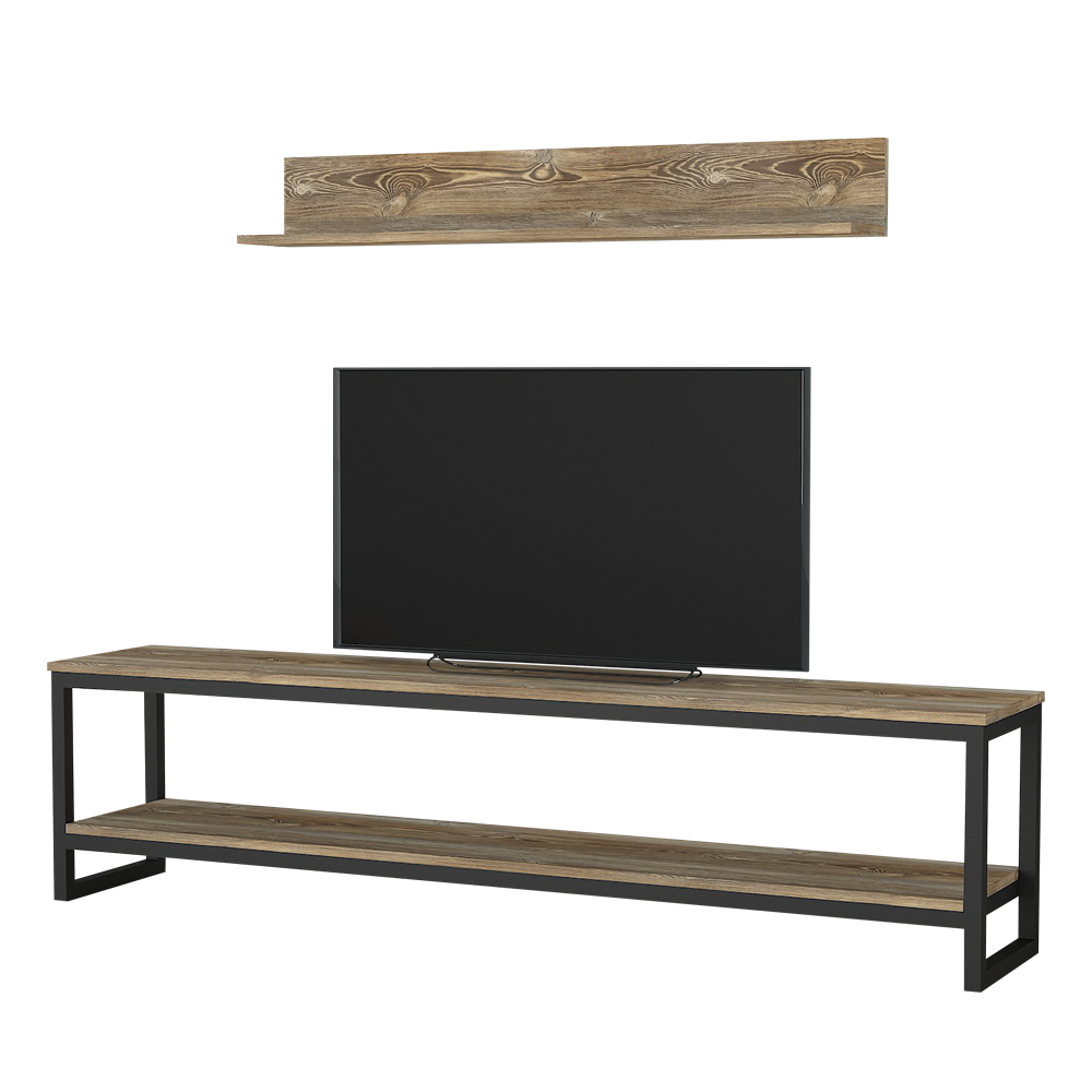 Szafka RTV Luawa z półką ścienną - zdjęcie 1