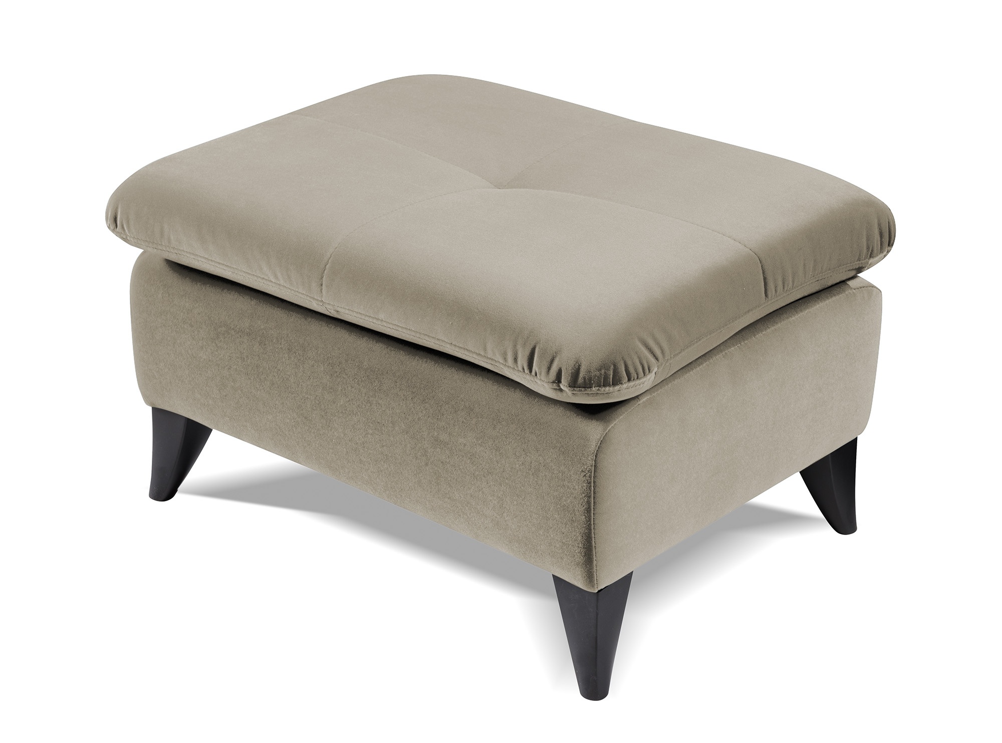 Pufa Haggetorp 55x70 cm szarobeżowa - zdjęcie 1