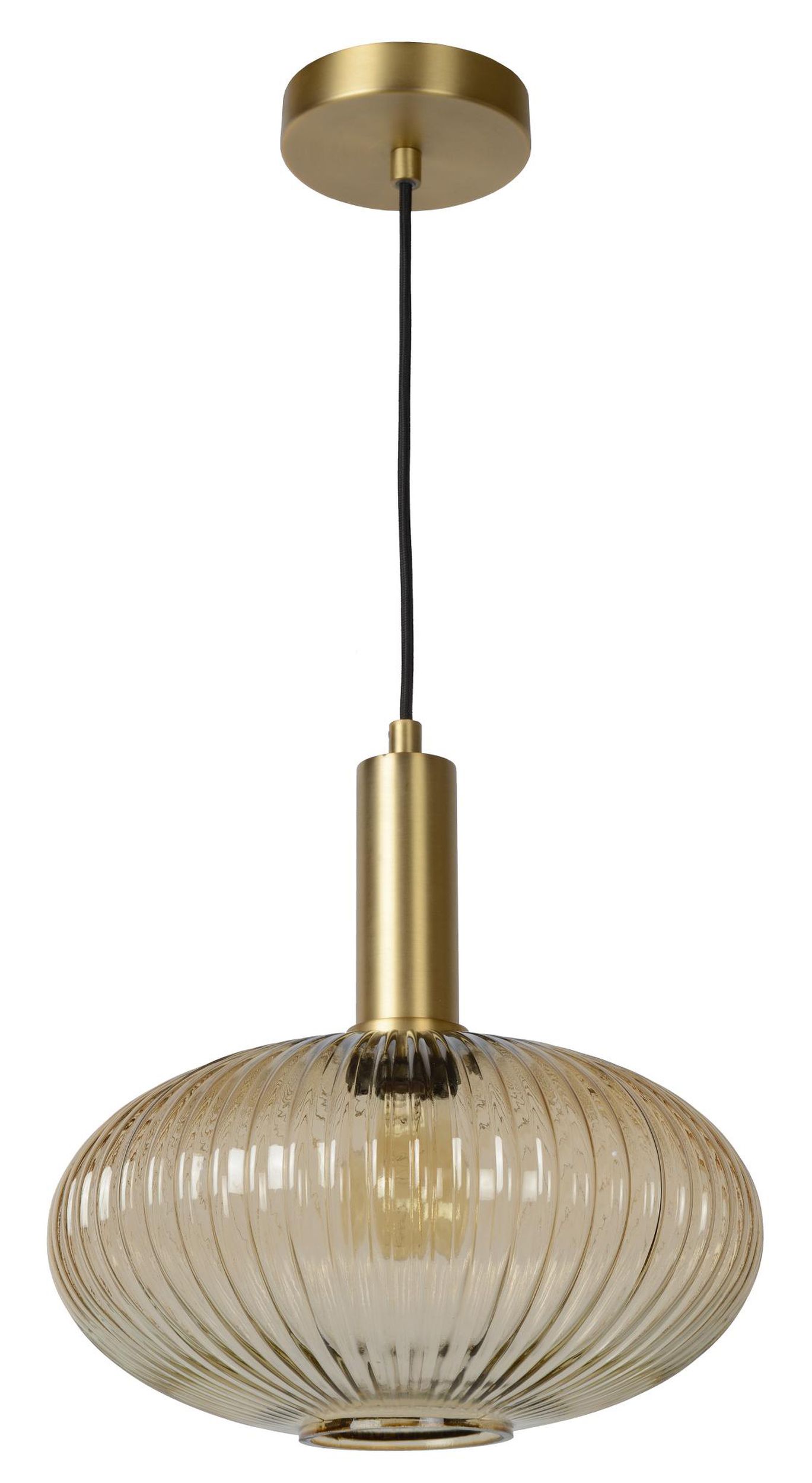 Lampa wisząca Maloto x1 złota - zdjęcie 1