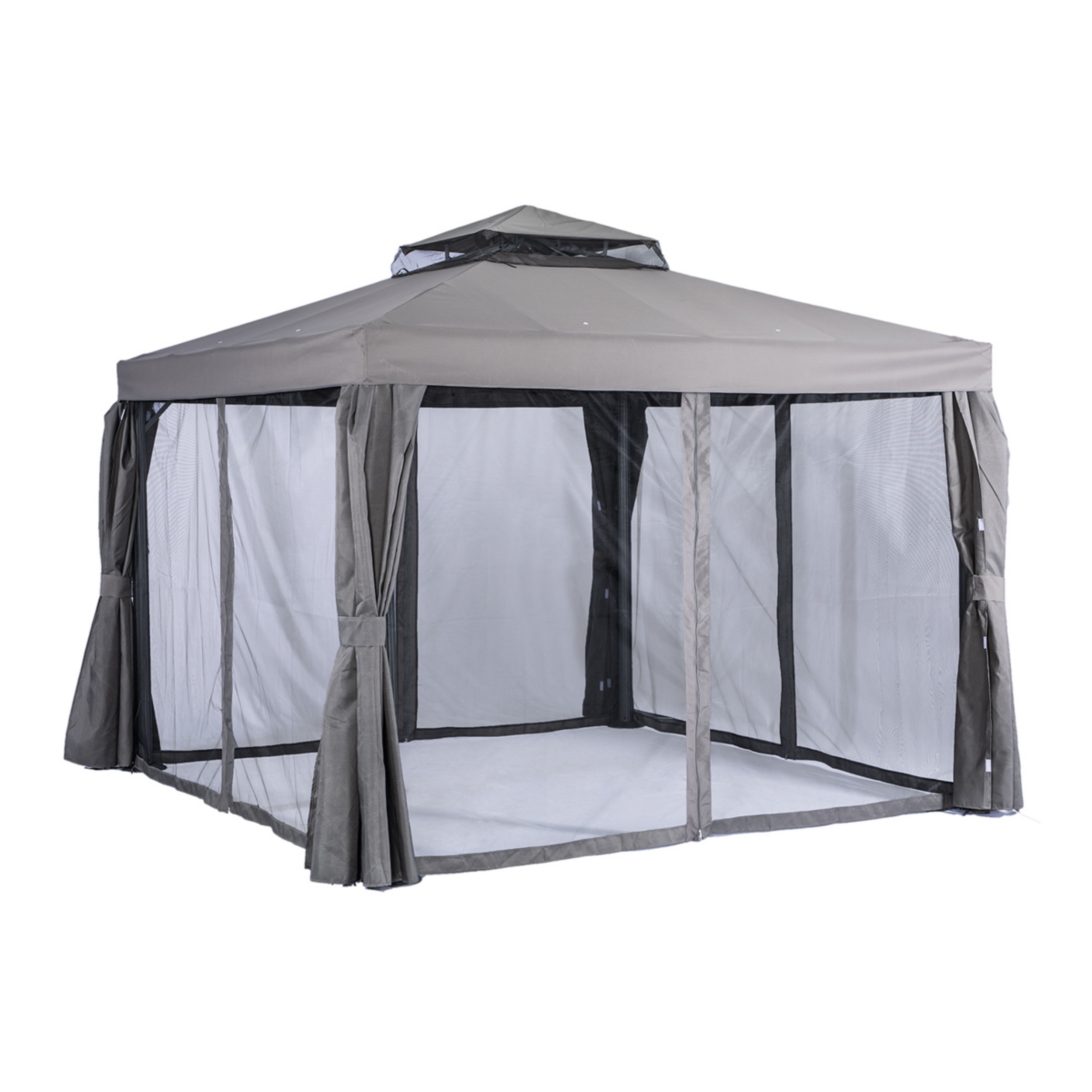 Pawilon ogrodowy Retailess 3x3 m szary - zdjęcie 1