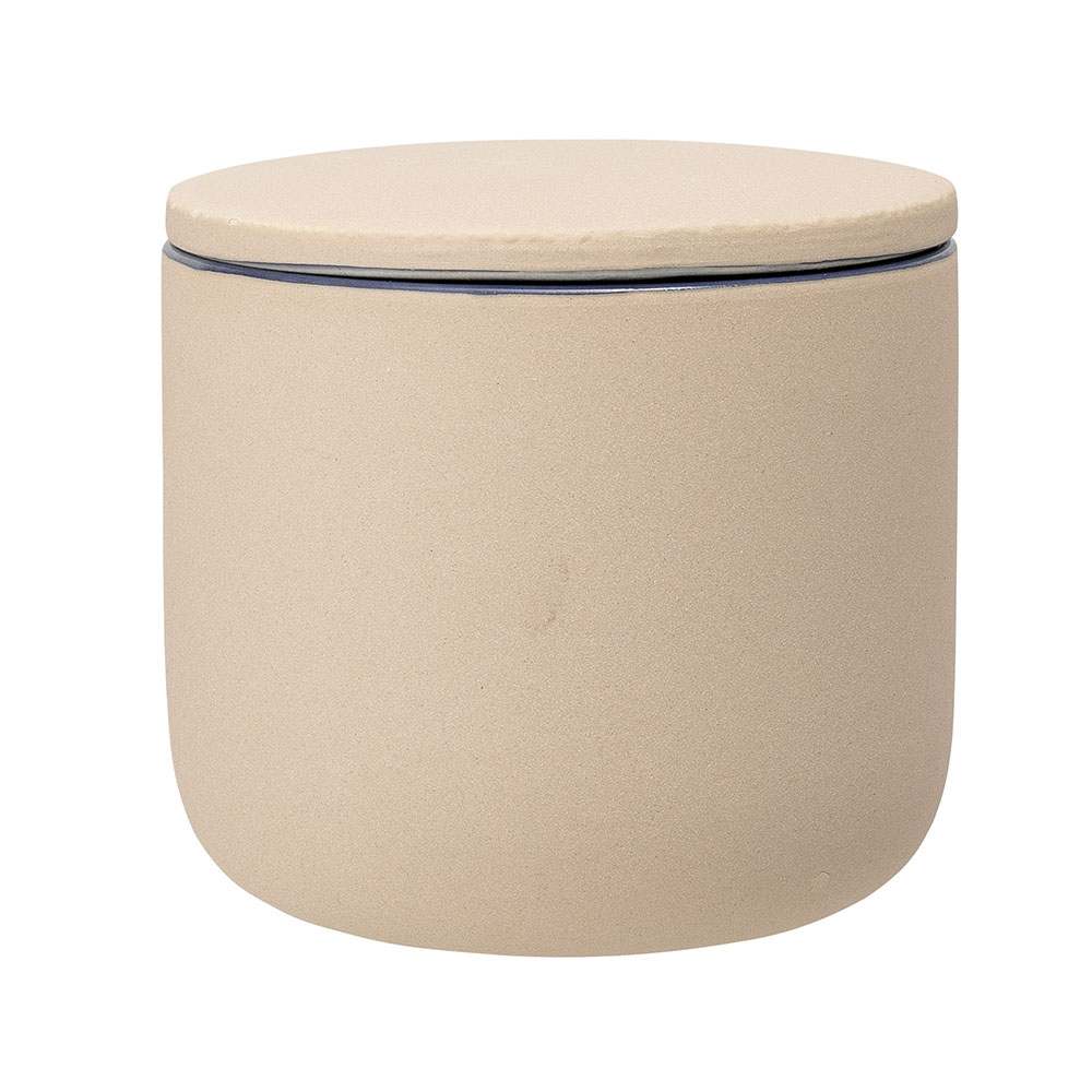 Słoik Lodio z kamionki z pokrywką - zdjęcie 1