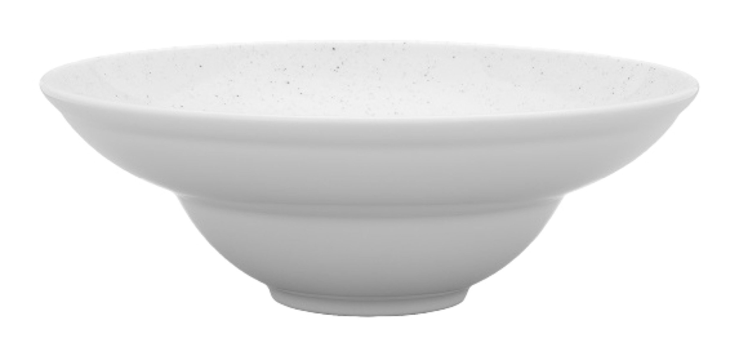 Talerz głęboki do pasty porcelanowy Art. 26 cm jasnoszary - zdjęcie 1