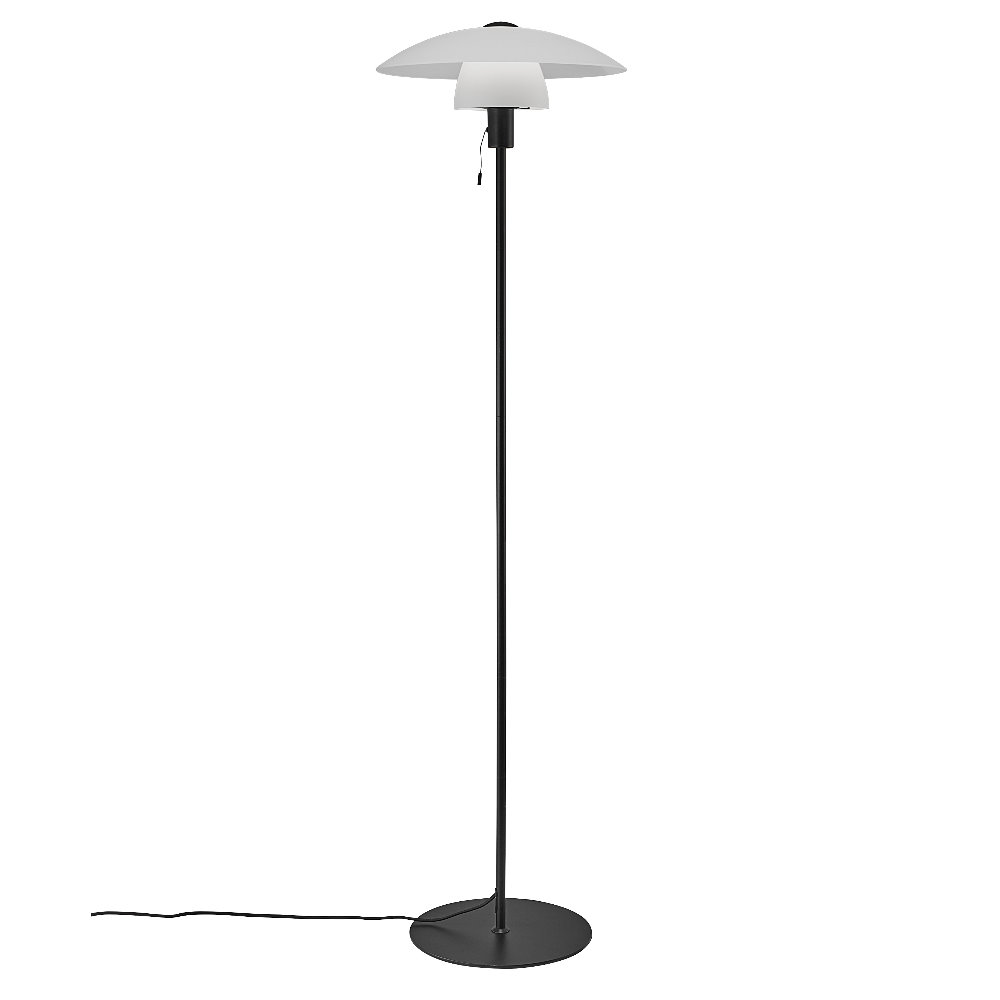 Lampa podłogowa 150 cm Verona szklany klosz - zdjęcie 1