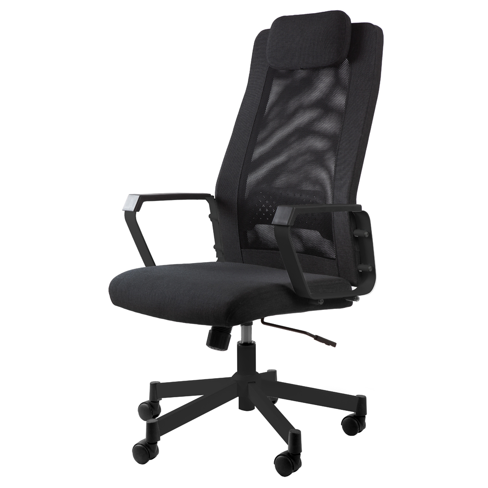 Fotel biurowy Fox czarny - zdjęcie 1