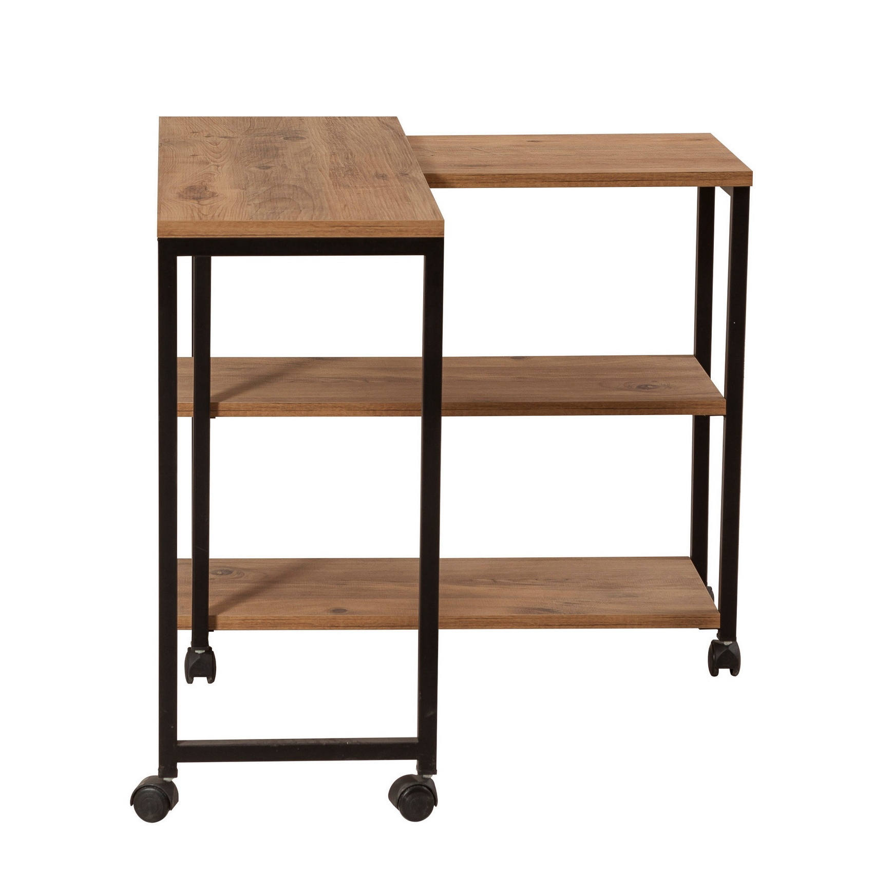 Biurko rozsuwane Gritate 76-116x76 cm sosna - zdjęcie 1