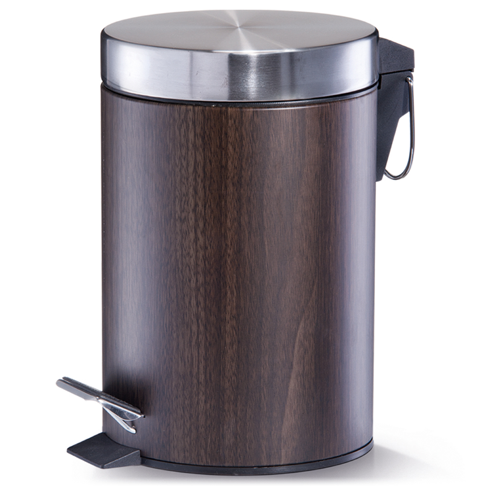 Kosz na śmieci Binne orzech - zdjęcie 1