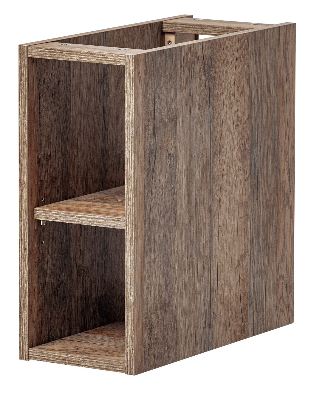 Regał łazienkowy Olimmi wiszący dolny 20 cm dąb santa - zdjęcie 1