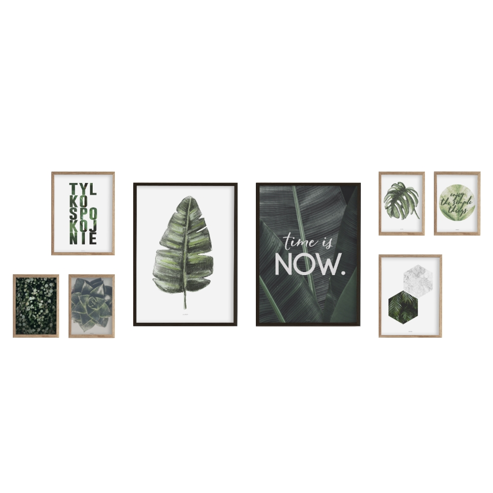 Galeria ośmiu obrazów Breckland z wyborem ramy - zdjęcie 1