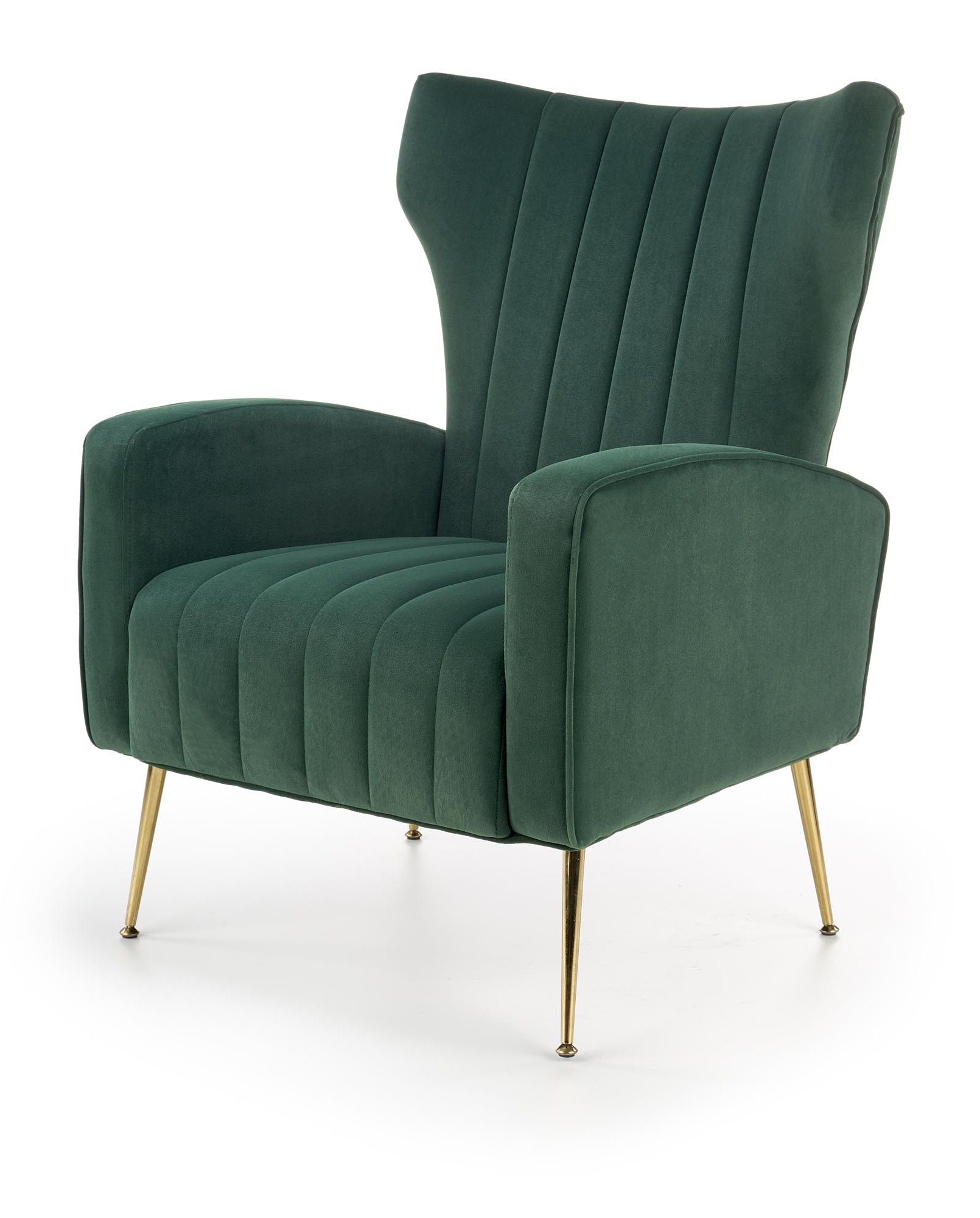 Fotel wypoczynkowy Viards zielony - zdjęcie 1