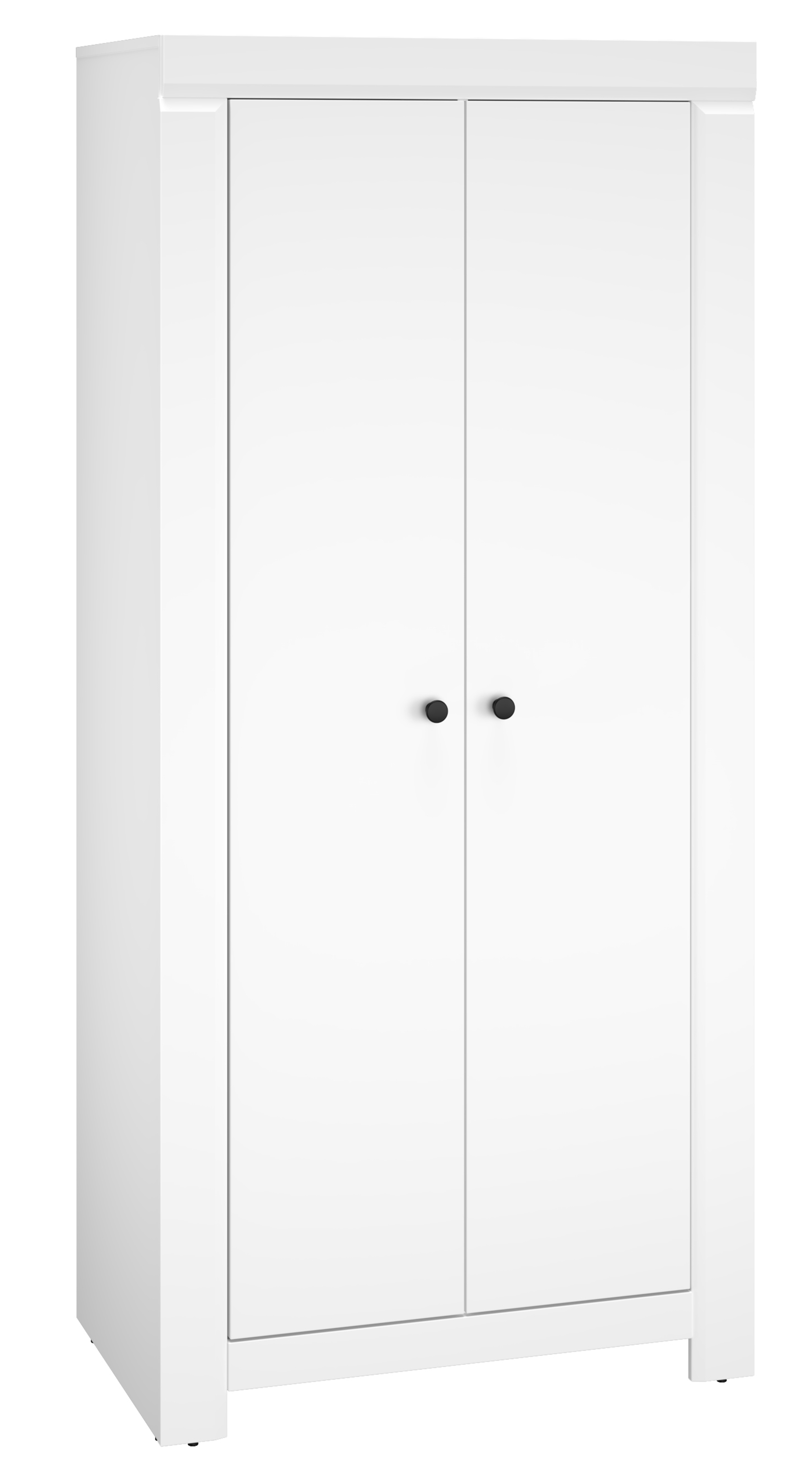 Szafa dwudrzwiowa Murguet 92 cm biała - zdjęcie 1