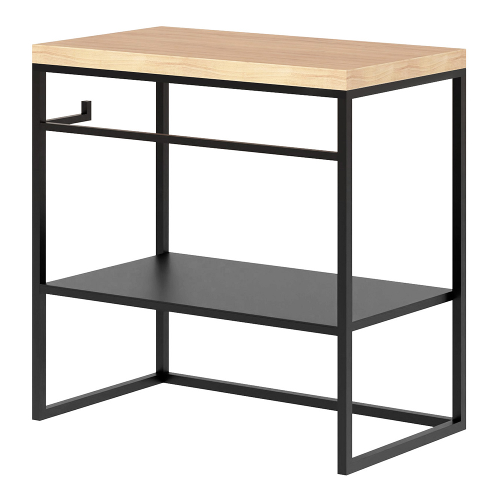 Szafka pod umywalkę Hegamo z półką i uchwytem na papier toaletowy - zdjęcie 1