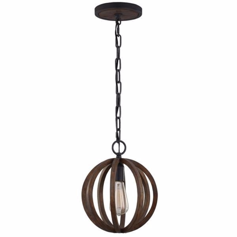 Lampa wisząca Allier 25,4 cm - zdjęcie 1