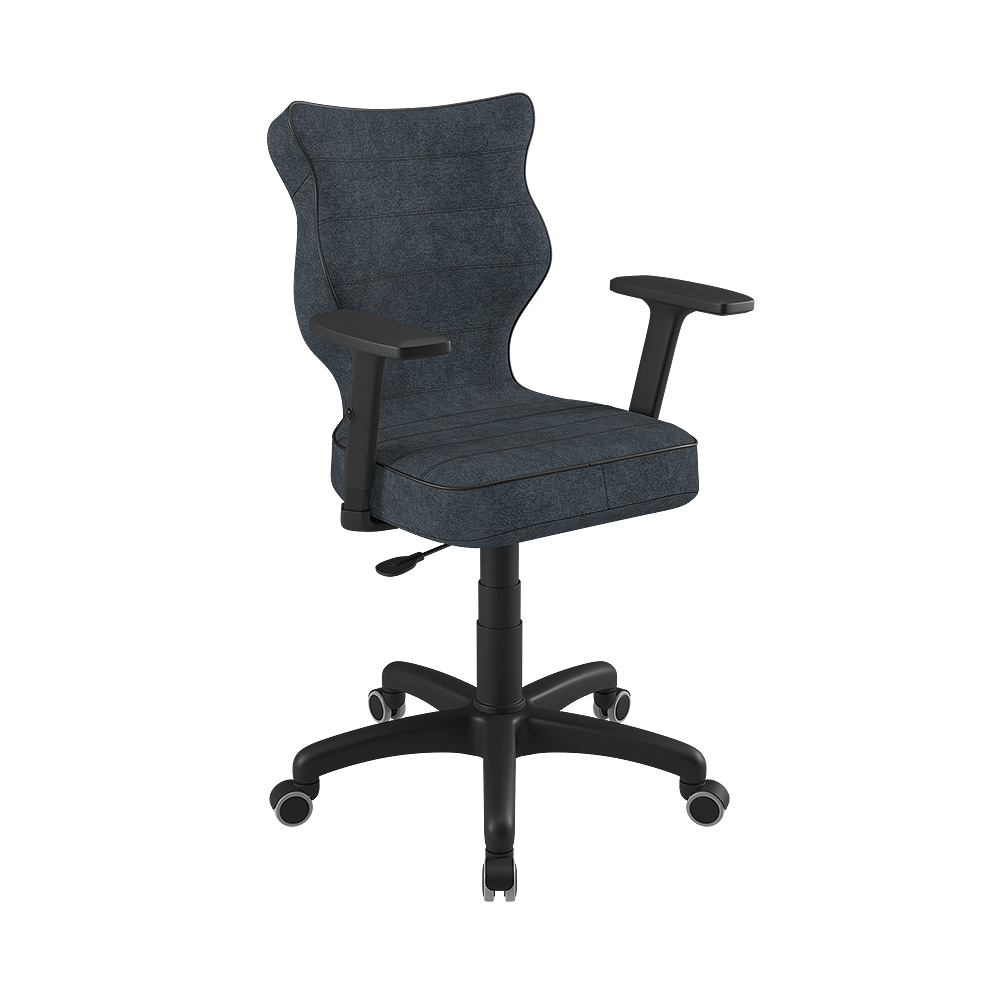 Krzesło biurowe Uni grafitowe - zdjęcie 1