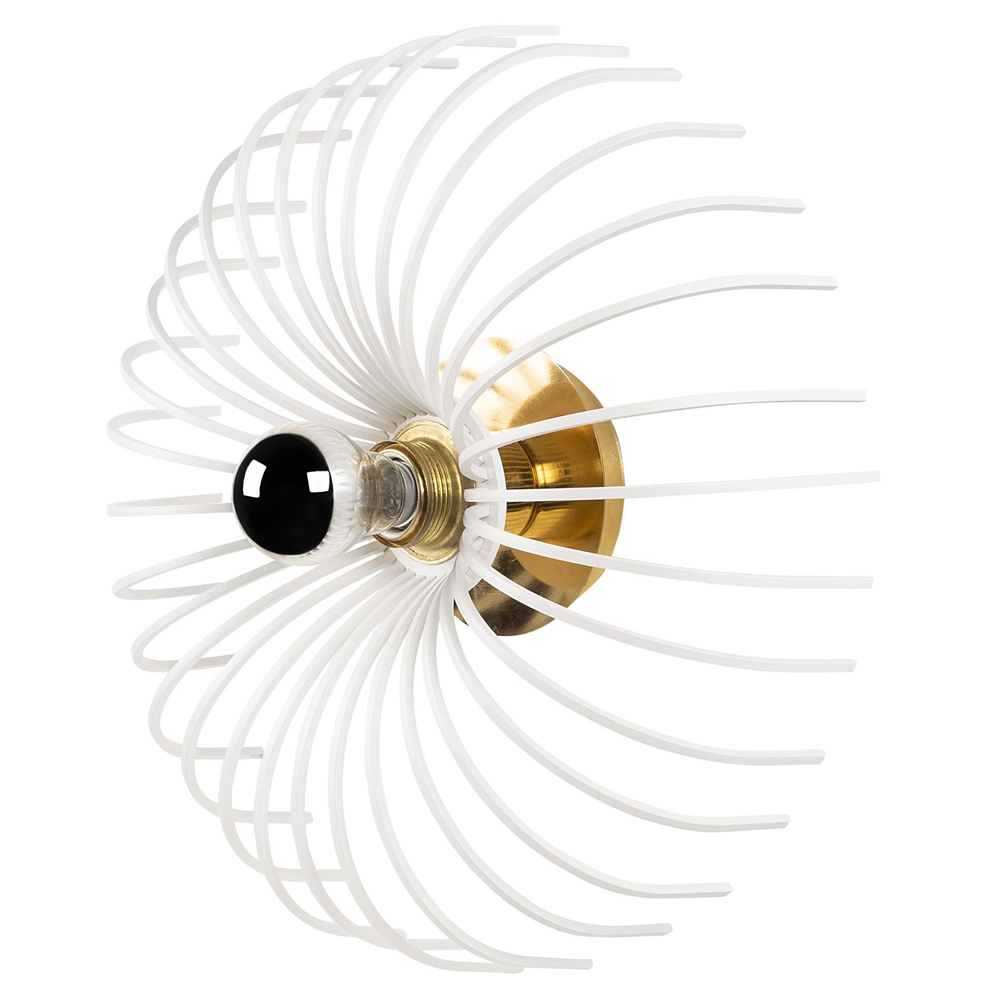 Kinkiet ścienny Skyriblent średnica 36 cm biały - zdjęcie 1