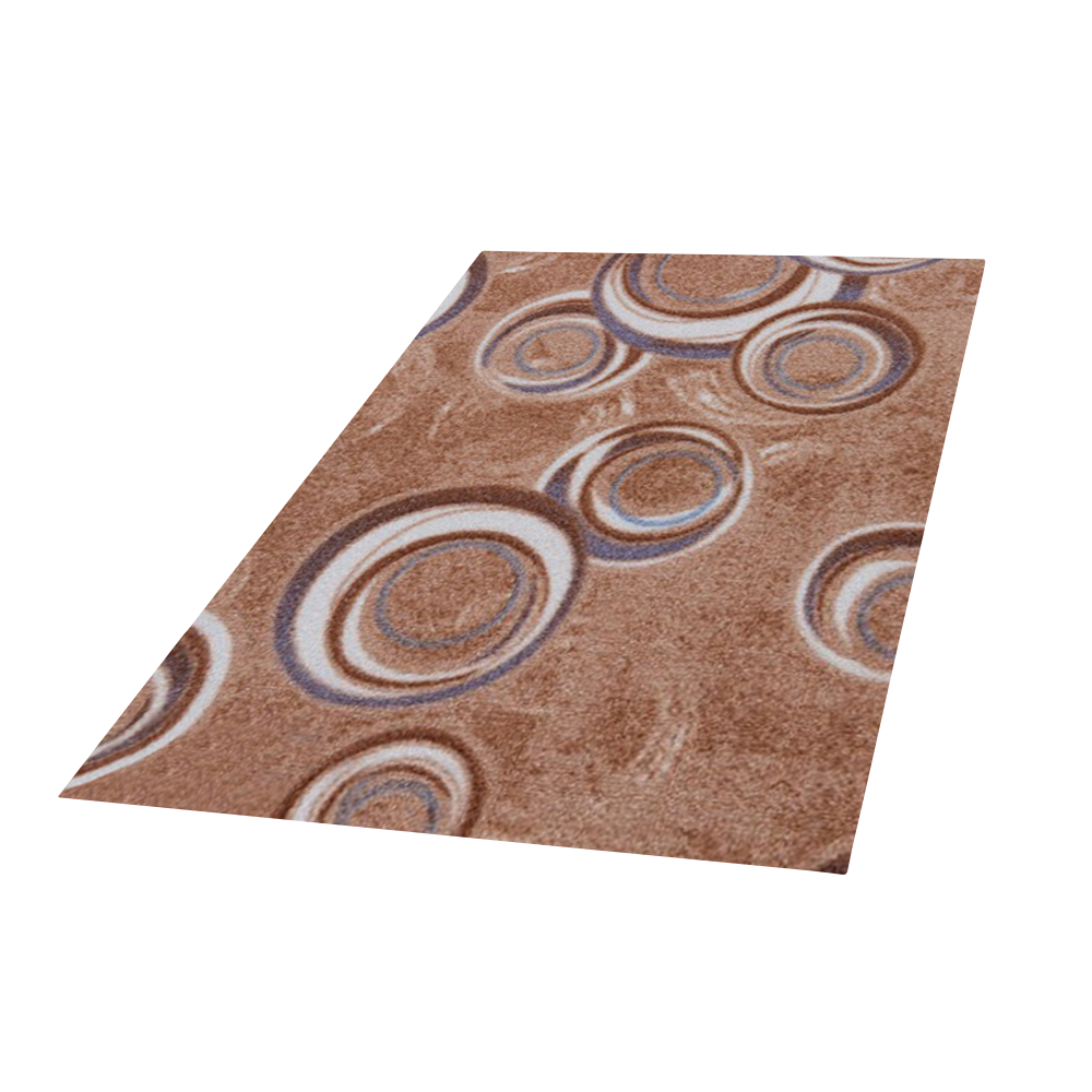 Dywan Stamp Bańki 1 brązowy - zdjęcie 1