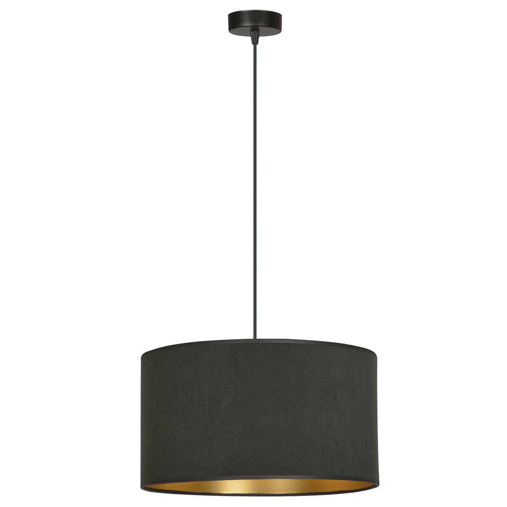 Lampa wisząca Hellid średnica 35 cm czarna - zdjęcie 1