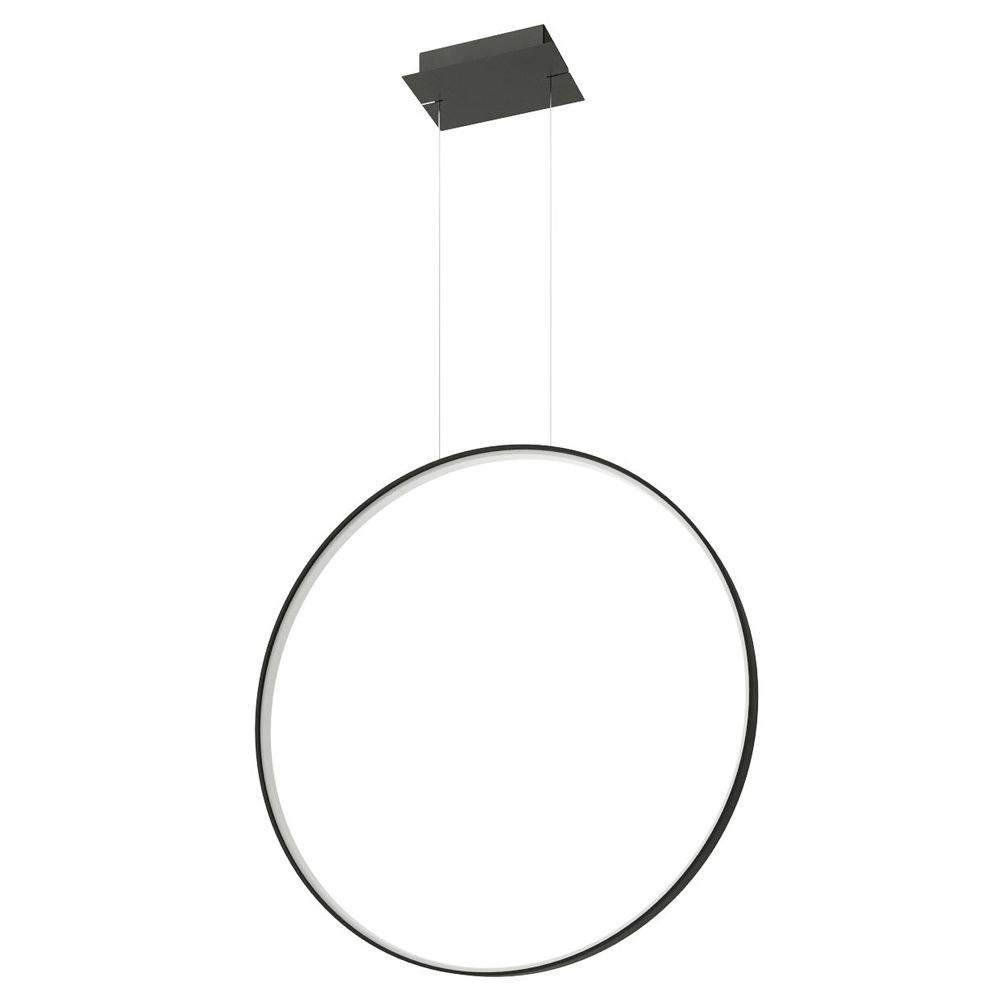 Lampa wisząca Retore średnica 78 cm 4000K czarna - zdjęcie 1