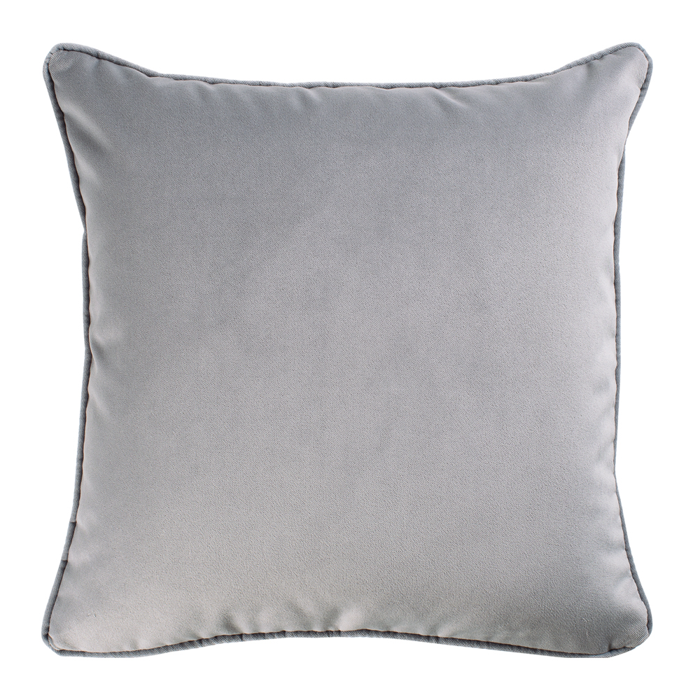 Poduszka dekoracyjna Myrrhis w tkaninie PET FRIENDLY 45x45 cm szara - zdjęcie 1