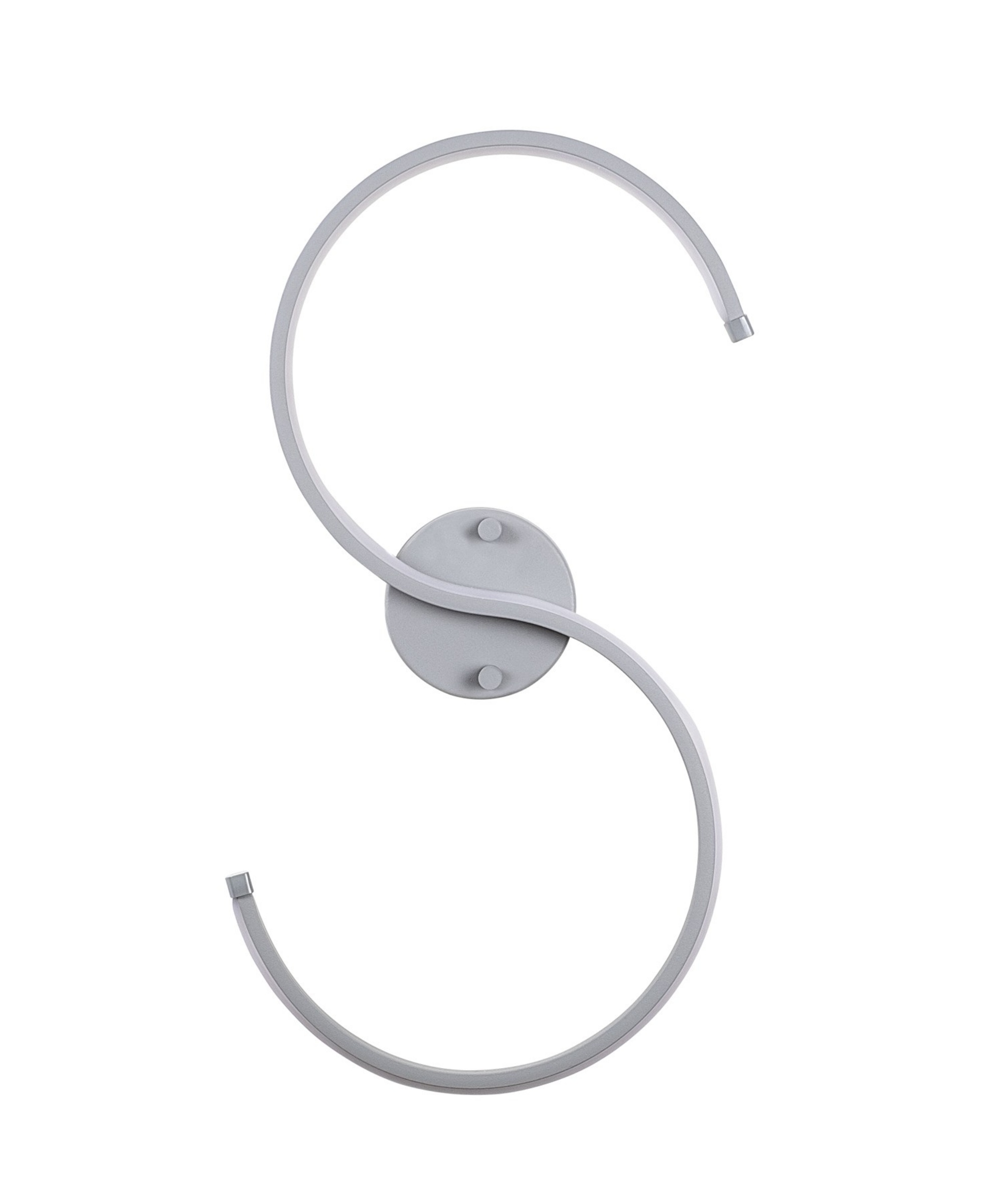 Lampa ścienna Nifolkes szara - zdjęcie 1