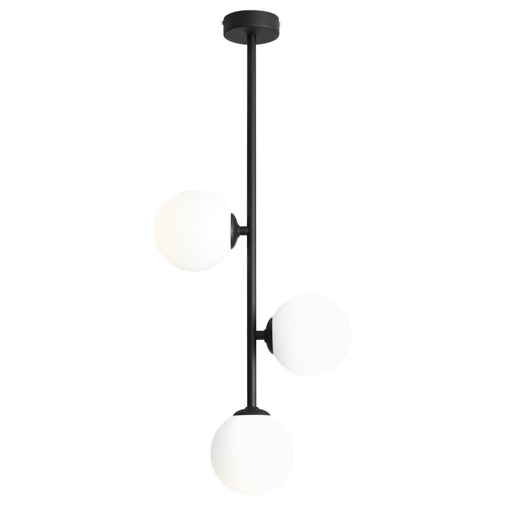 Lampa wisząca Oblishers czarna - zdjęcie 1