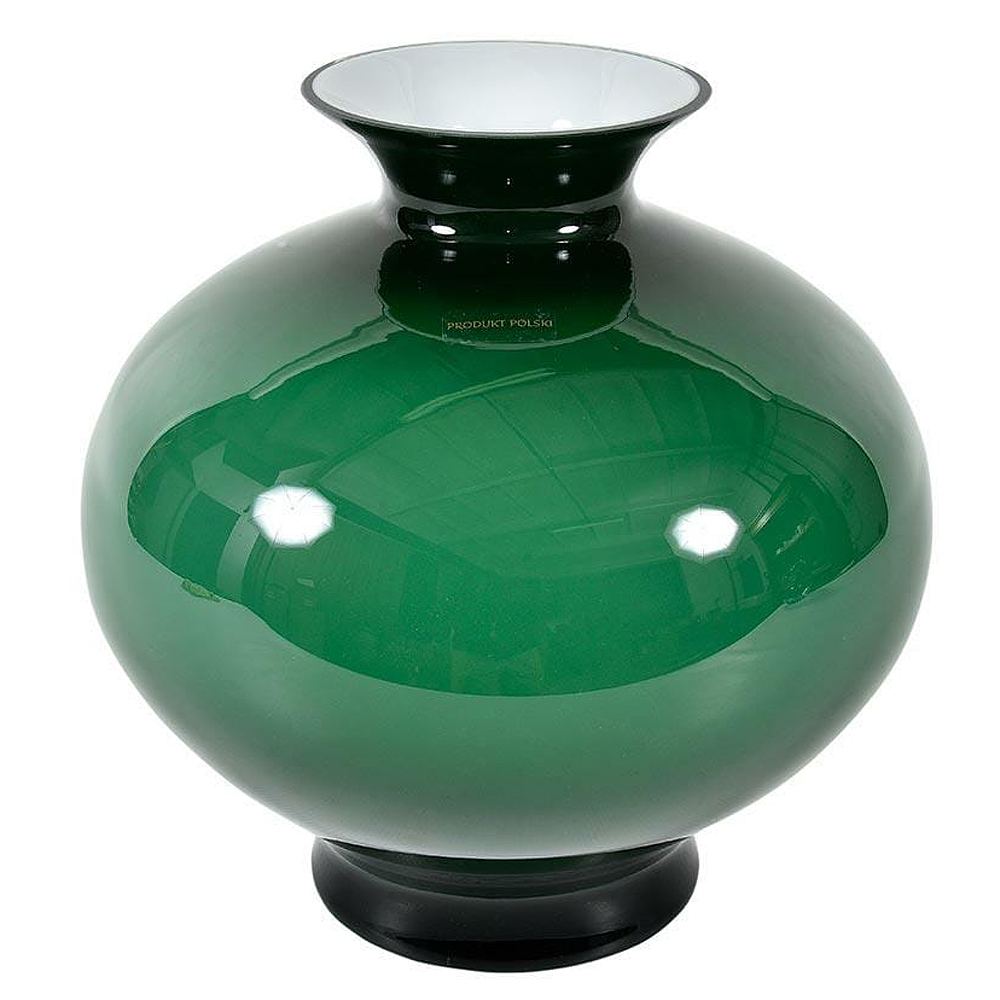 Wazon szklany Primten zielony - zdjęcie 1