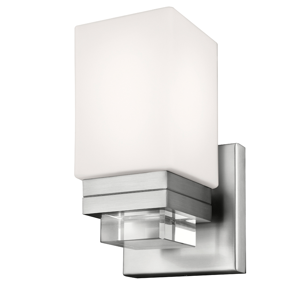 Kinkiet ścienny Meddy klasyczny nikiel - zdjęcie 1